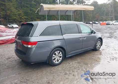 2015 Honda Odyssey Ex from USA, damaged, VIN 5FNRL5H43FB053935